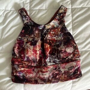 size 4 lululemon bra/tank